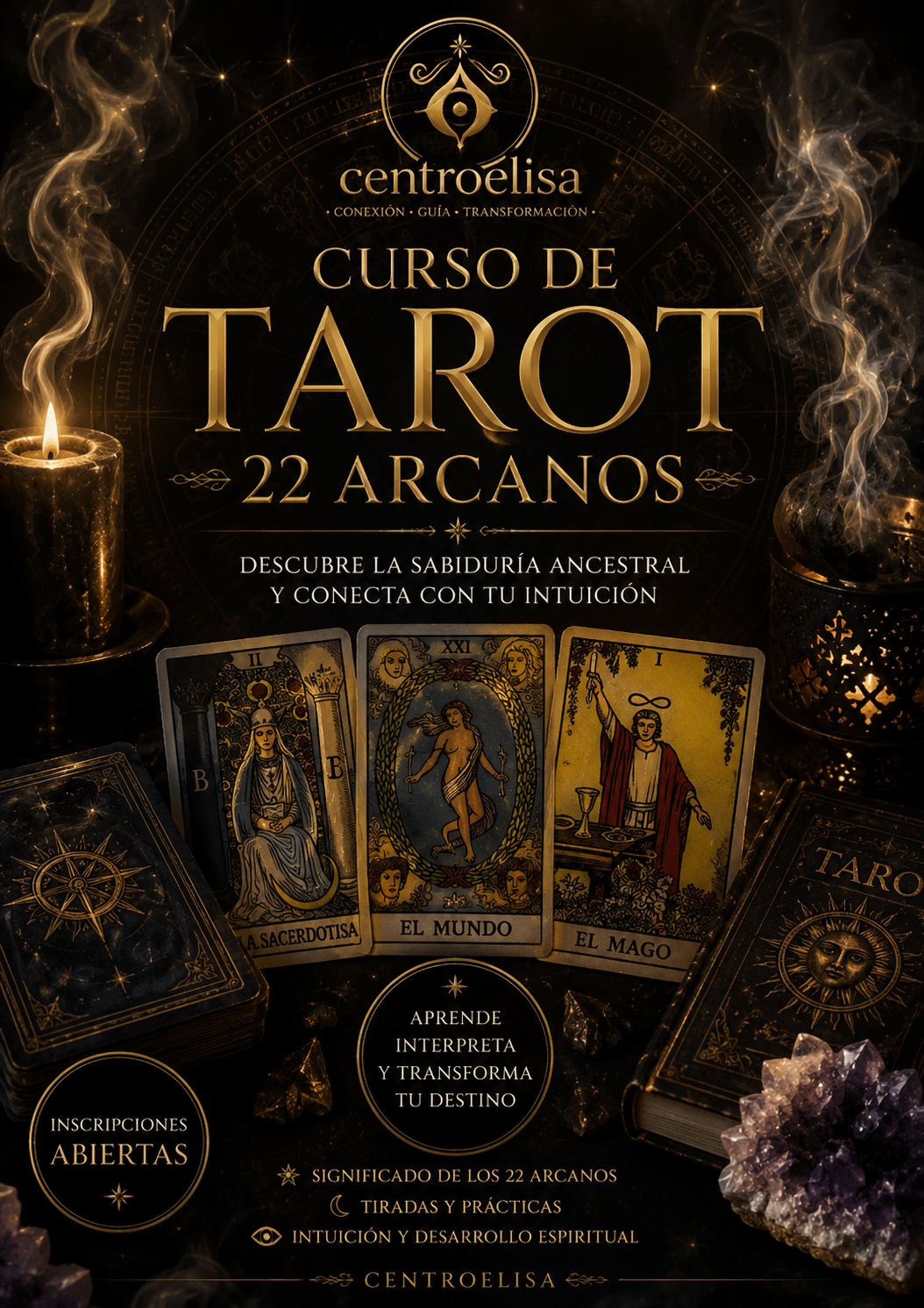 Curso de Tarot 22 Arcanós Mayores