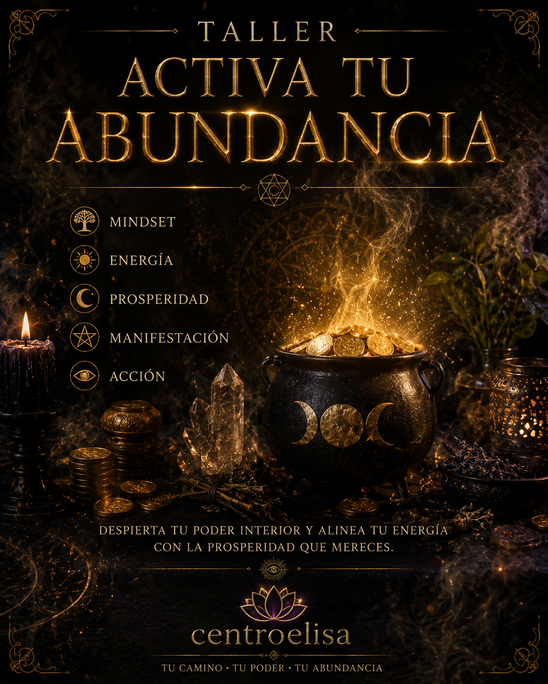Taller Conéctate Con Abundancia y Prosperidad